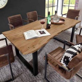 Massiver Baumstamm Esstisch Top Massiver Baumstamm Tisch Cm Akazie